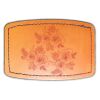 Faux Leather Engravable Patch - Curved Rectangle Thumbnail