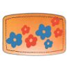 Faux Leather Engravable Patch - Curved Rectangle Thumbnail