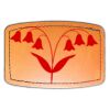Faux Leather Engravable Patch - Curved Rectangle Thumbnail