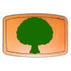 Faux Leather Engravable Patch - Curved Rectangle Thumbnail