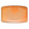 Faux Leather Engravable Patch - Curved Rectangle Thumbnail