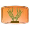 Faux Leather Engravable Patch - Curved Rectangle Thumbnail