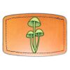 Faux Leather Engravable Patch - Curved Rectangle Thumbnail