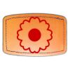 Faux Leather Engravable Patch - Curved Rectangle Thumbnail