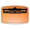 Faux Leather Engravable Patch - Curved Rectangle Thumbnail