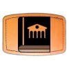 Faux Leather Engravable Patch - Curved Rectangle Thumbnail