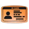 Faux Leather Engravable Patch - Curved Rectangle Thumbnail