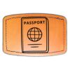 Faux Leather Engravable Patch - Curved Rectangle Thumbnail