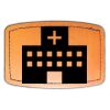 Faux Leather Engravable Patch - Curved Rectangle Thumbnail