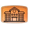 Faux Leather Engravable Patch - Curved Rectangle Thumbnail