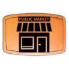 Faux Leather Engravable Patch - Curved Rectangle Thumbnail