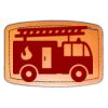 Faux Leather Engravable Patch - Curved Rectangle Thumbnail