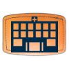 Faux Leather Engravable Patch - Curved Rectangle Thumbnail