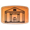 Faux Leather Engravable Patch - Curved Rectangle Thumbnail