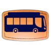 Faux Leather Engravable Patch - Curved Rectangle Thumbnail