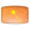 Faux Leather Engravable Patch - Curved Rectangle Thumbnail