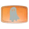 Faux Leather Engravable Patch - Curved Rectangle Thumbnail