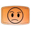 Faux Leather Engravable Patch - Curved Rectangle Thumbnail