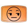 Faux Leather Engravable Patch - Curved Rectangle Thumbnail
