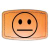 Faux Leather Engravable Patch - Curved Rectangle Thumbnail