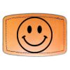 Faux Leather Engravable Patch - Curved Rectangle Thumbnail