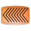 Faux Leather Engravable Patch - Curved Rectangle Thumbnail