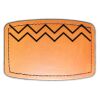 Faux Leather Engravable Patch - Curved Rectangle Thumbnail