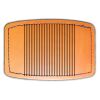 Faux Leather Engravable Patch - Curved Rectangle Thumbnail