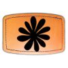 Faux Leather Engravable Patch - Curved Rectangle Thumbnail