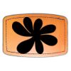 Faux Leather Engravable Patch - Curved Rectangle Thumbnail