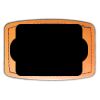 Faux Leather Engravable Patch - Curved Rectangle Thumbnail