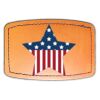 Faux Leather Engravable Patch - Curved Rectangle Thumbnail