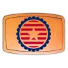 Faux Leather Engravable Patch - Curved Rectangle Thumbnail