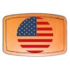 Faux Leather Engravable Patch - Curved Rectangle Thumbnail