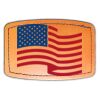 Faux Leather Engravable Patch - Curved Rectangle Thumbnail
