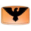 Faux Leather Engravable Patch - Curved Rectangle Thumbnail
