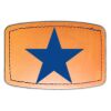 Faux Leather Engravable Patch - Curved Rectangle Thumbnail
