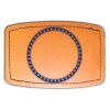 Faux Leather Engravable Patch - Curved Rectangle Thumbnail