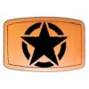 Faux Leather Engravable Patch - Curved Rectangle Thumbnail