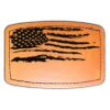 Faux Leather Engravable Patch - Curved Rectangle Thumbnail