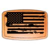 Faux Leather Engravable Patch - Curved Rectangle Thumbnail
