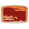 Faux Leather Engravable Patch - Curved Rectangle Thumbnail