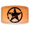 Faux Leather Engravable Patch - Curved Rectangle Thumbnail