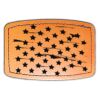 Faux Leather Engravable Patch - Curved Rectangle Thumbnail