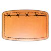 Faux Leather Engravable Patch - Curved Rectangle Thumbnail