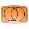 Faux Leather Engravable Patch - Curved Rectangle Thumbnail