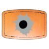 Faux Leather Engravable Patch - Curved Rectangle Thumbnail