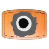 Faux Leather Engravable Patch - Curved Rectangle Thumbnail
