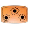 Faux Leather Engravable Patch - Curved Rectangle Thumbnail