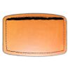 Faux Leather Engravable Patch - Curved Rectangle Thumbnail